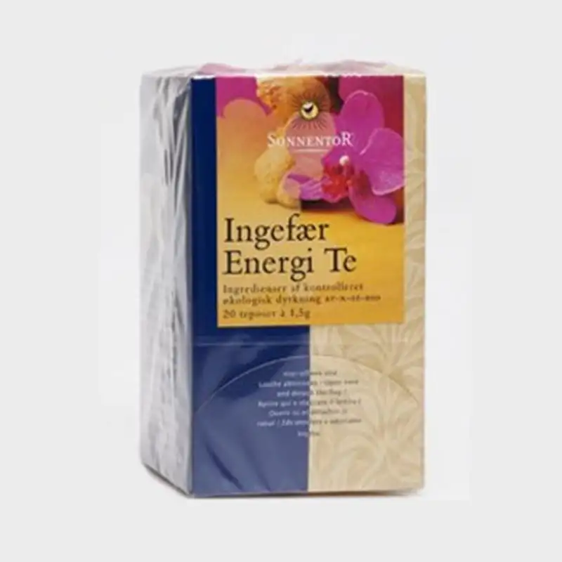 Rømer Ingefær Energi Te Sonnentor Ø (20 br)