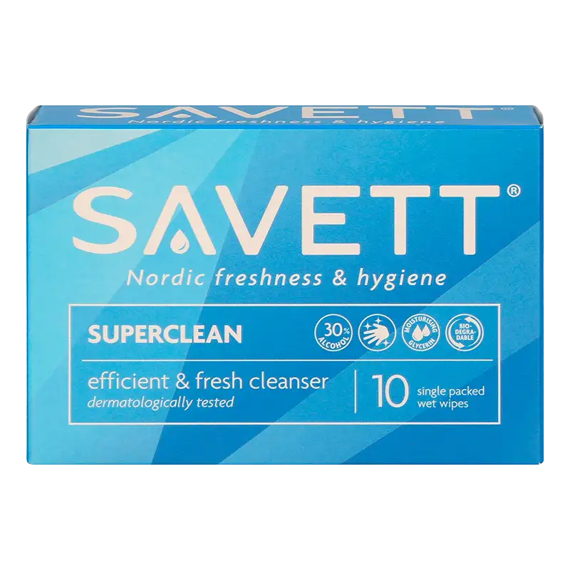 Savett Super Clean (10 stk)