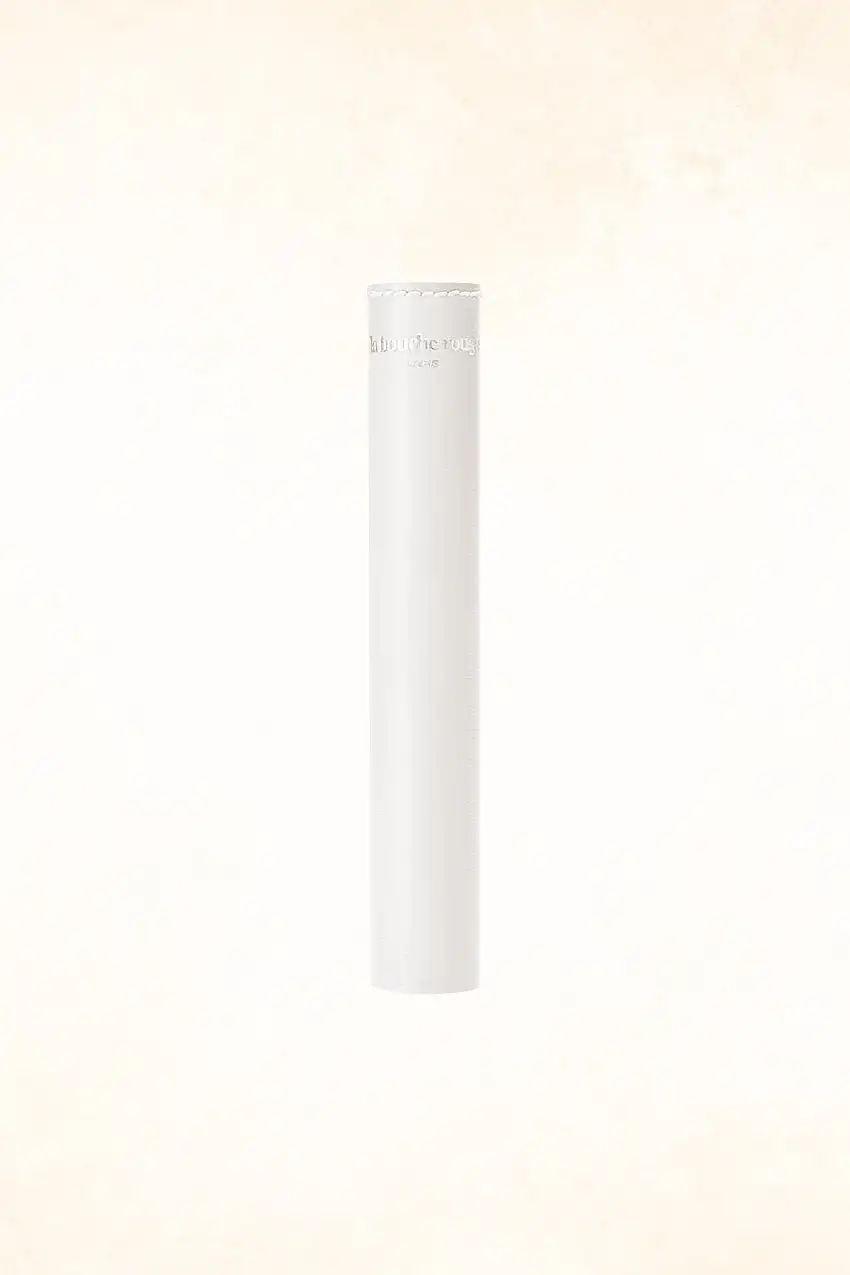 La Bouche Rouge - White Fine Leather Mascara Sleeve
