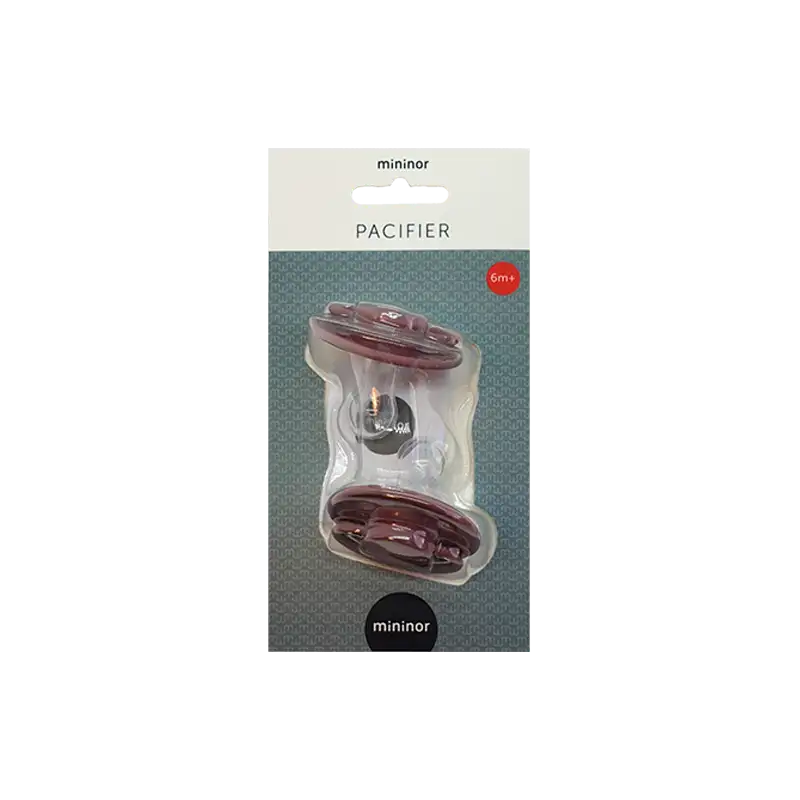 Mininor Silikonesut 6+ Mdr Lilla (2 stk)
