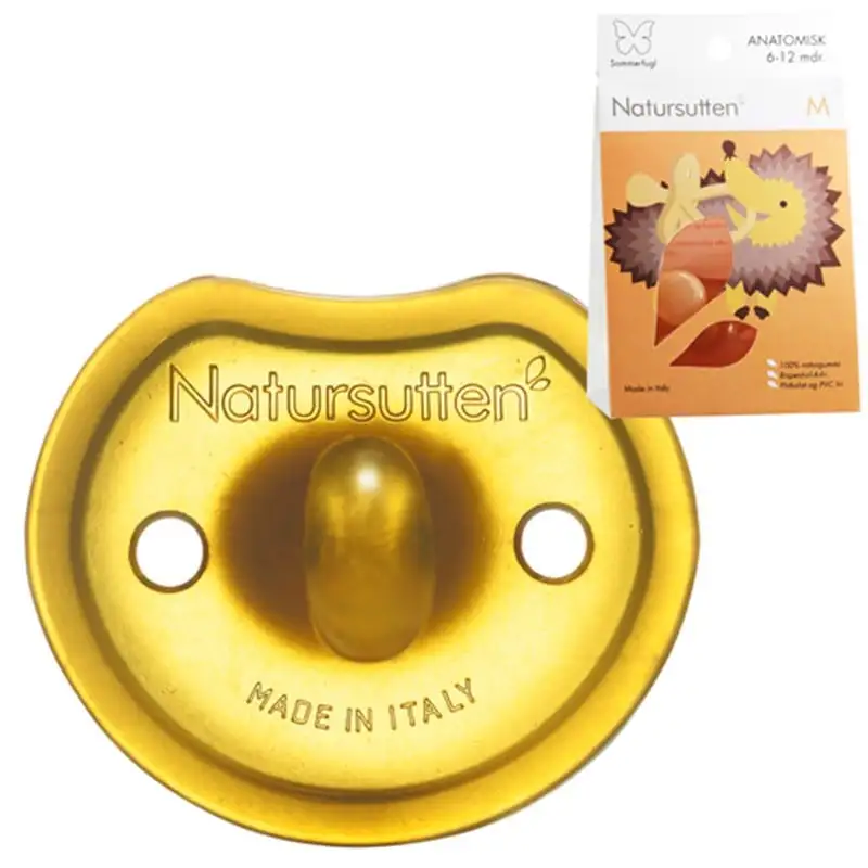 Natursutten Sommerfugl Anatomisk 6-12 mdr. (Str. M)