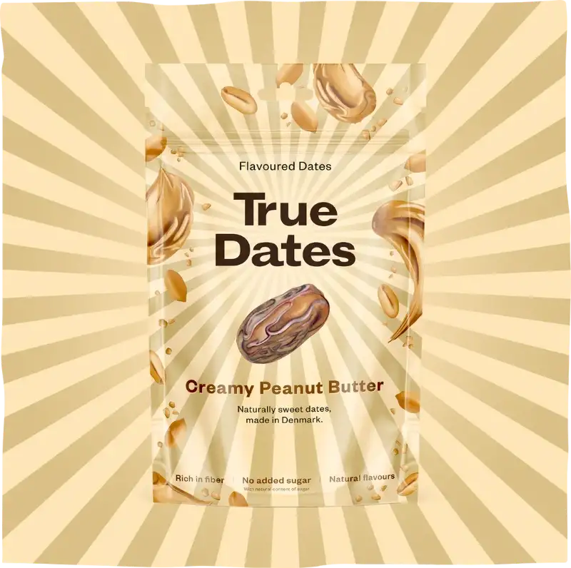 True Dates - Creamy Peanut Butter - 100g.