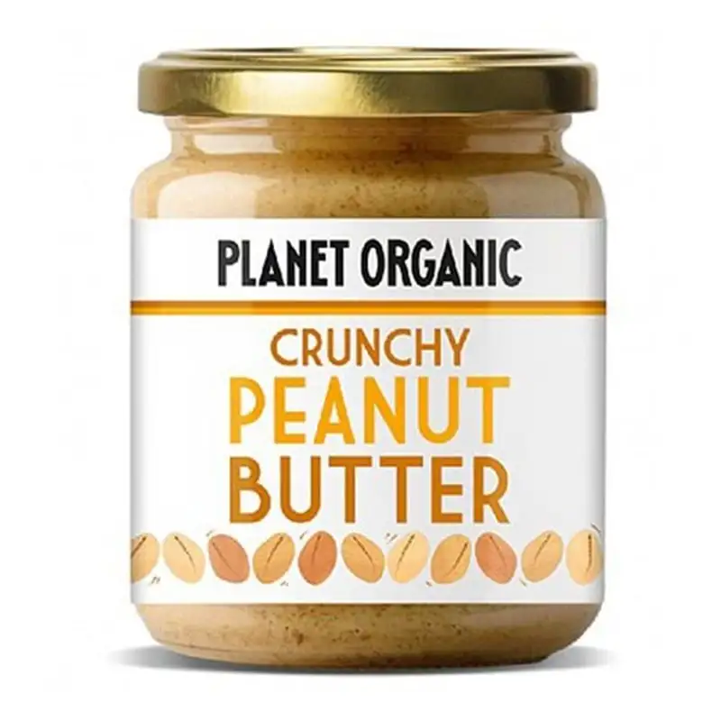 Planet Organic Peanutbutter Crunchy Ø (425 g)