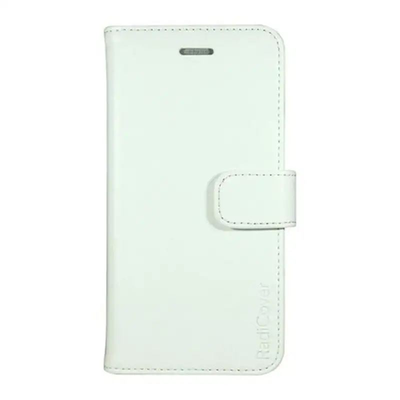 Mobilcover iPhone 5/5S/SE Hvid "Fasion", PU læder, flipside