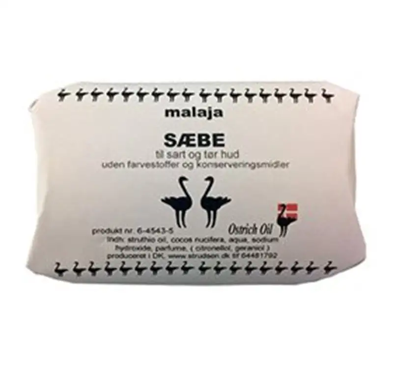 Ostrich Oil Badesæbe Malaja (80 gr)