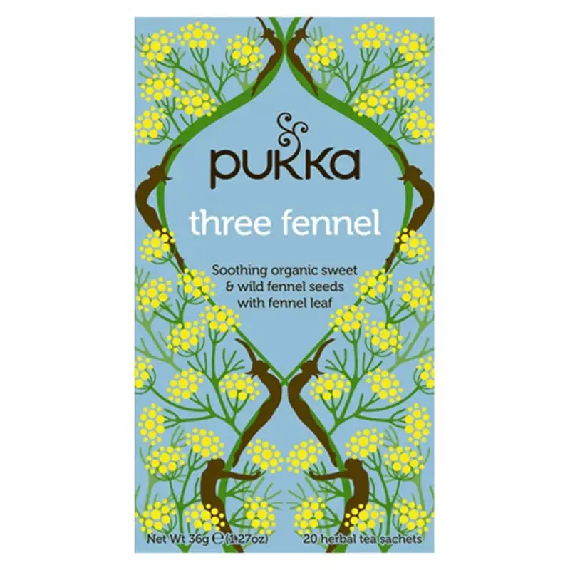 Pukka Three Fennel Te Ø (20 breve)