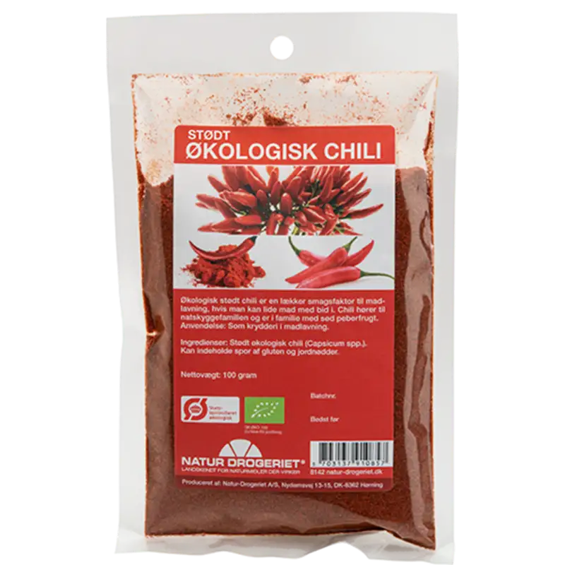Natur Drogeriet Chili Stødt Ø (100 gr)