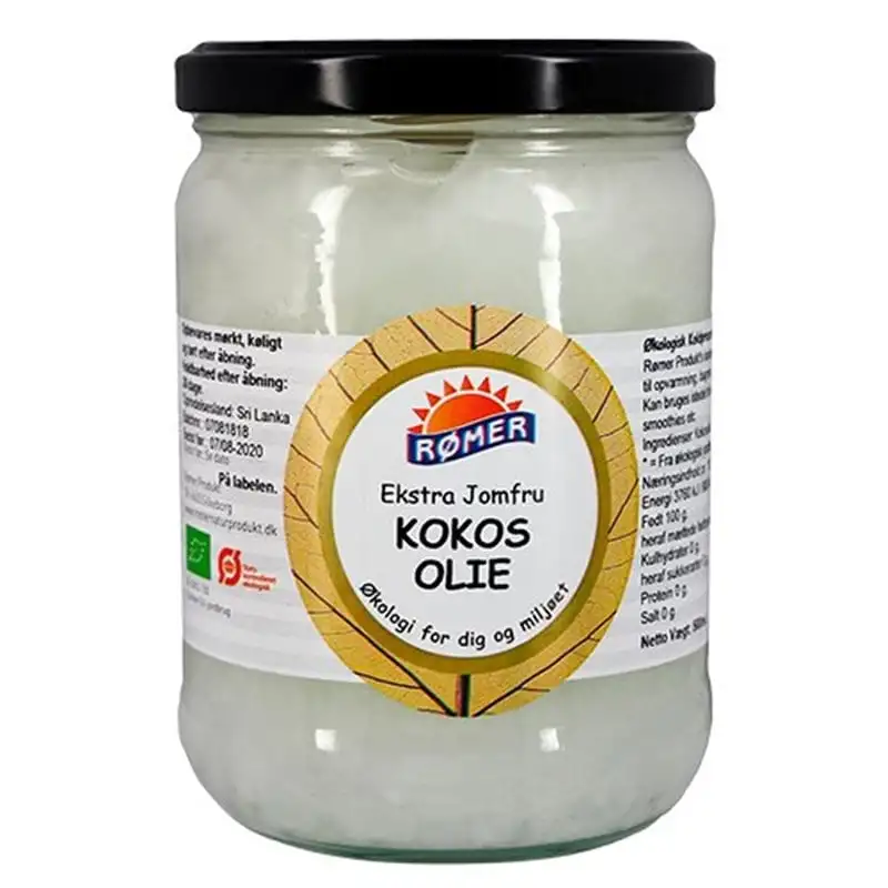 Rømer Kokosolie Ekstra Jomfru Koldpresset Ø (500 ml)