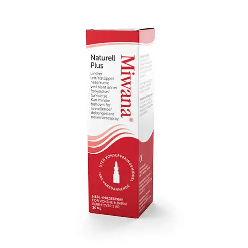 Næsespray Saltvand Natural Plus | 30 ml