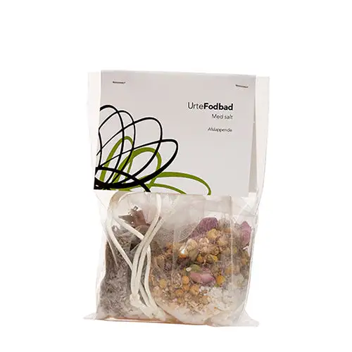 Fodbadpose Afslappende