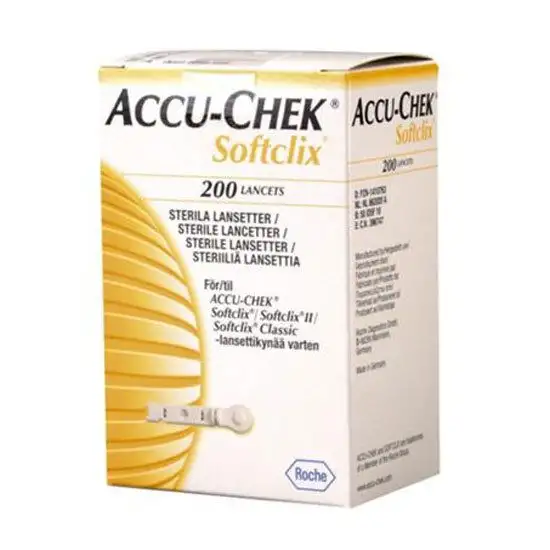 Accu-Chek SoftClix lancetter - 200 stk.