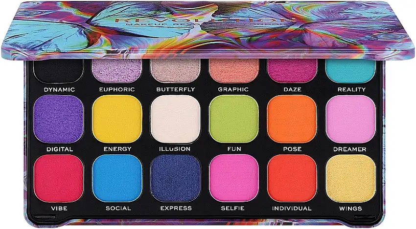 Makeup Revolution Forever Flawless Digi Butterfly Shadow Palette 61940172