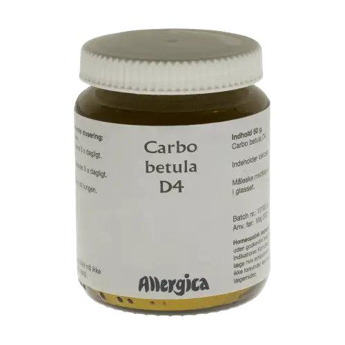 Allergica Carbo betula D4 trit - 50 g