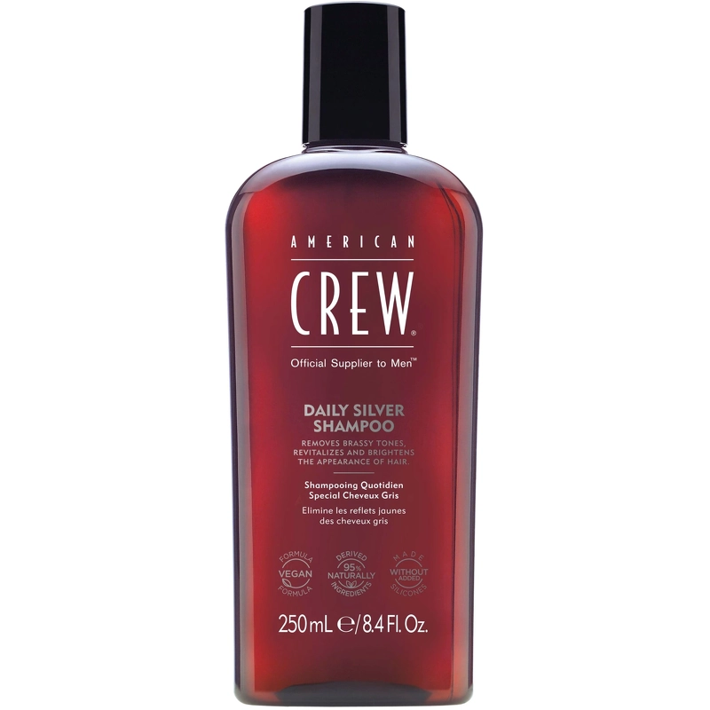 American Crew Hair & Body Daily Silver Shampoo 250 ml