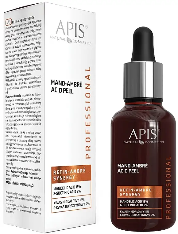 Ansigtsskrub med 15% mandelsyre og 2% ravsyre 42358523