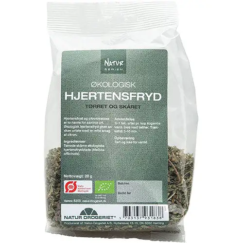 Hjertensfryd/citronmelisse Økologisk | 20 gr