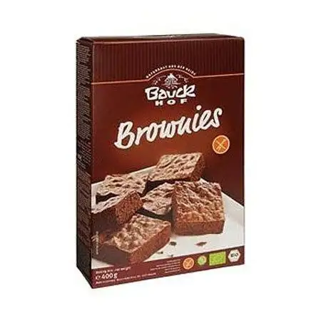 Bauckhof Brownies Mix Glutenfri Ø - 400 g.