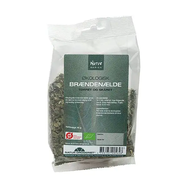 Brændenælde - Økologisk - 40g.