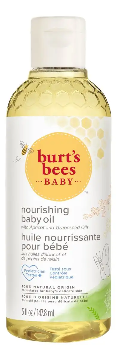 Burt's Bees Baby Bee Nourishing Baby Oil - 147 ml.