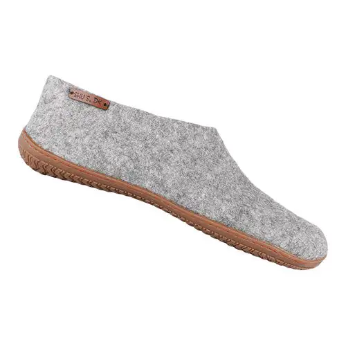 SHU`S Hjemmesko m. Gummi Sål Light Grey | 43