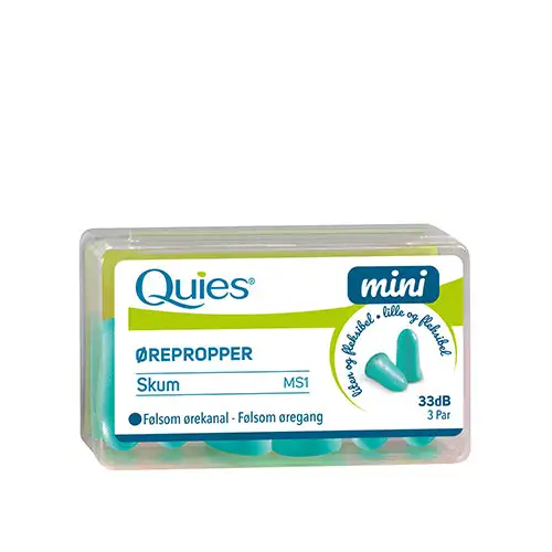Ørepropper mini skum 3 par