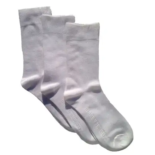 Strømper 3 Par Hvid | Str. 37-41