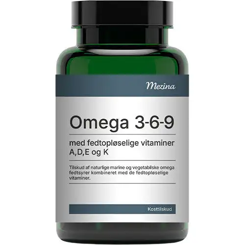 Omega 3-6-9 med vitamin ADEK | 90 KAP
