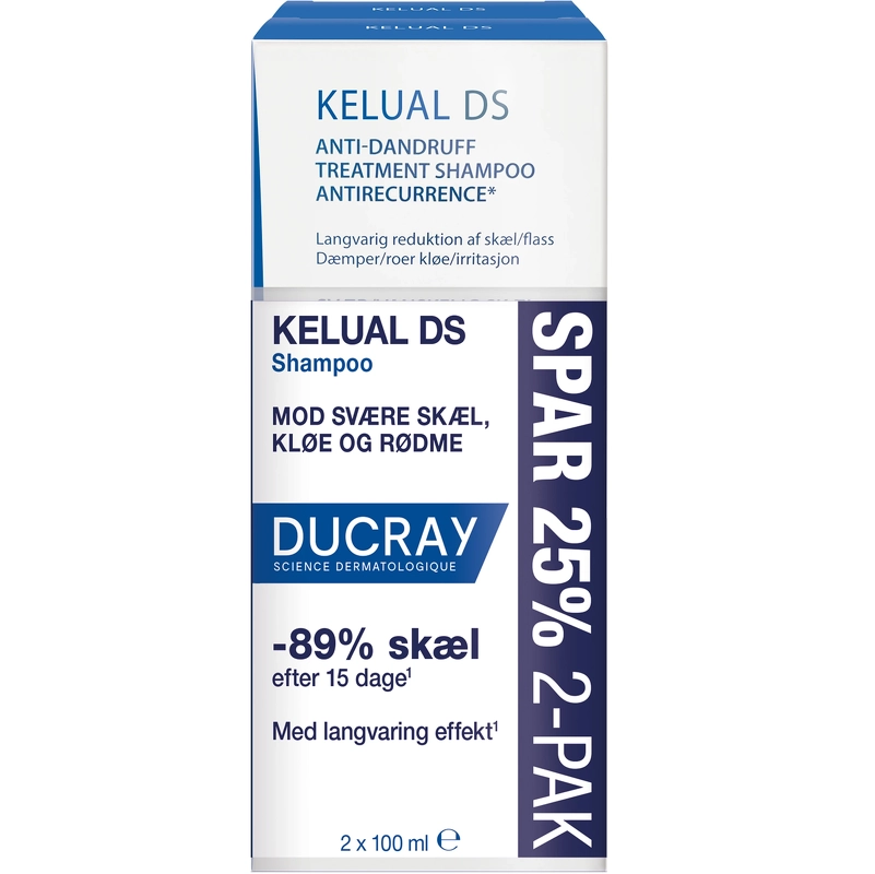 DUCRAY Kelual DS Shampoo Duopack 2 x 100 ml (Limited Edition)