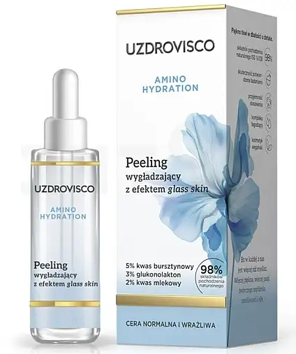 Ansigtsskrub med glashudeffekt 69671784