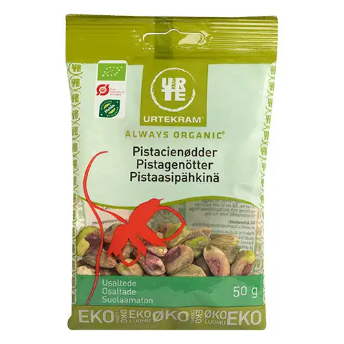 Pistacienødder Uden Skal Øko | 50 gr