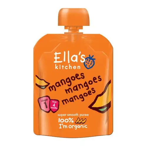 Ella's Kitchen Mango 4+ mdr. Ø - 70 gr