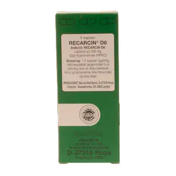 Recarcin D6 Kapsler | 5 kapsler