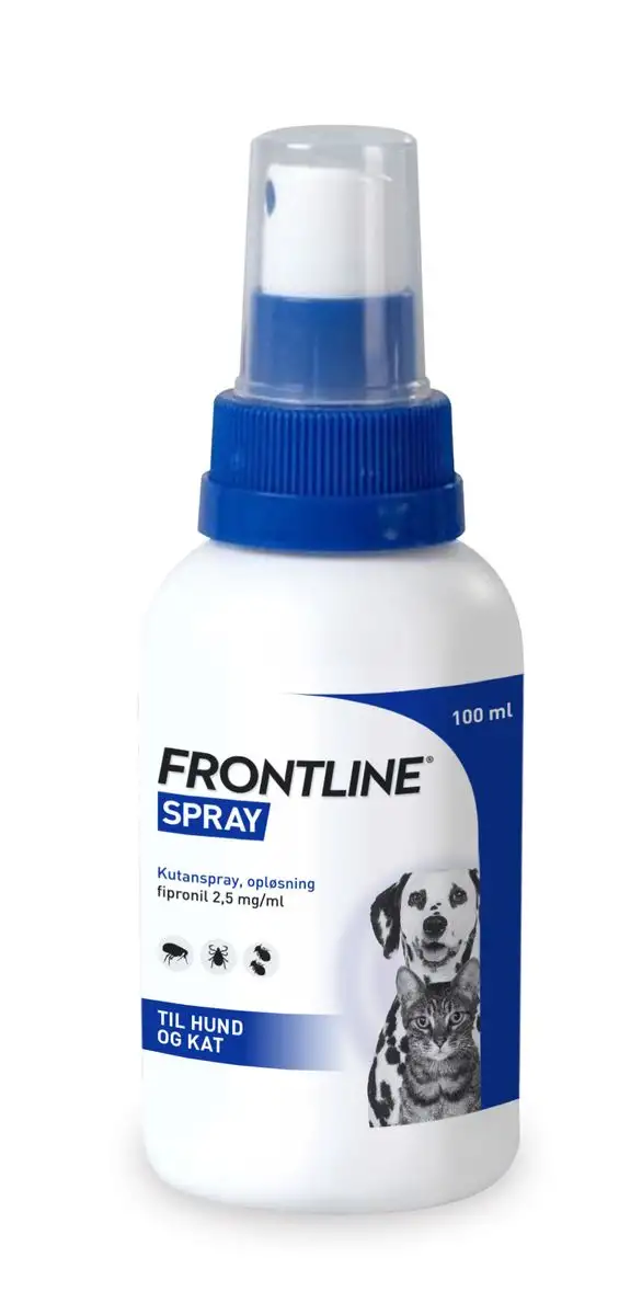 Frontline vet spray, hund og kat - 100ml