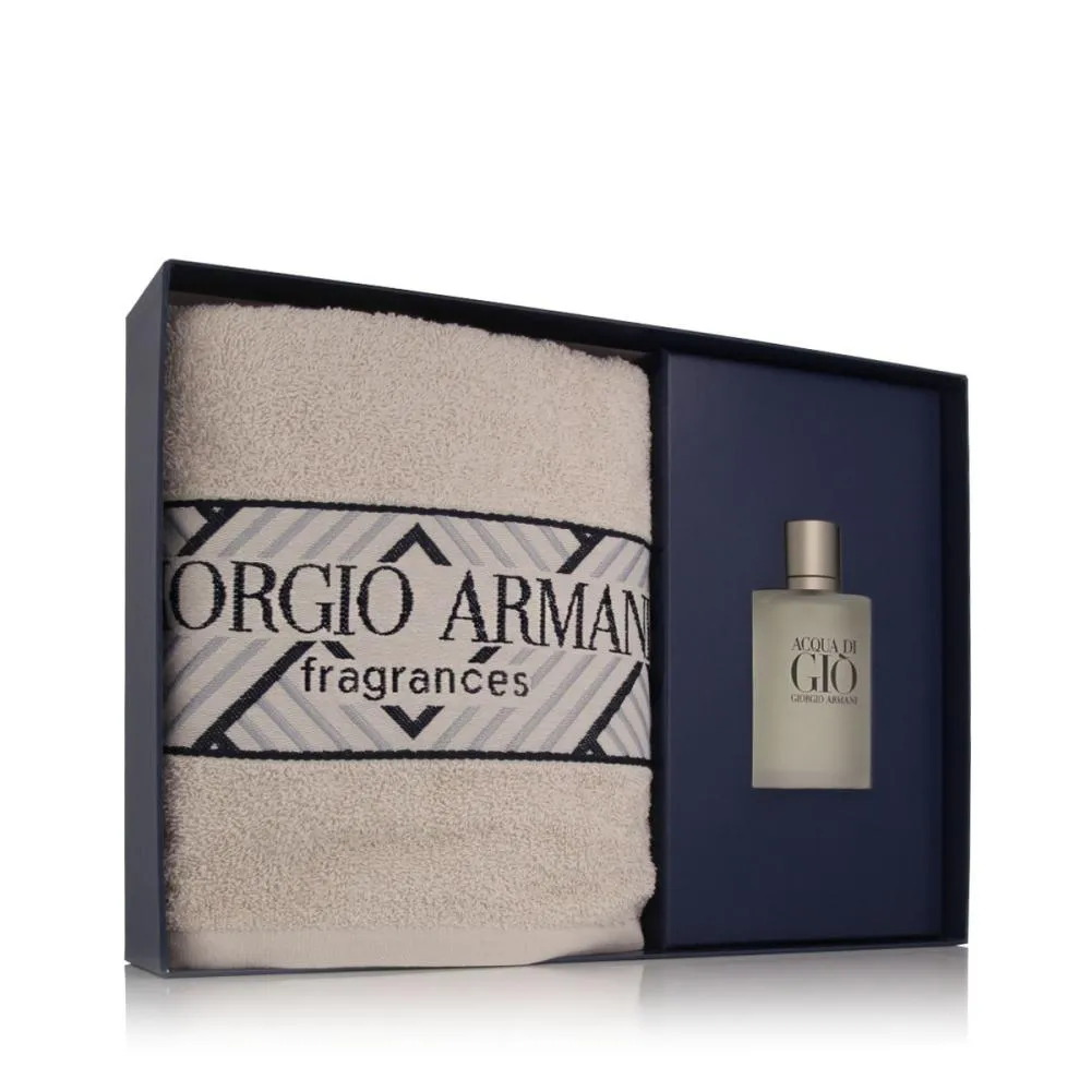 Giorgio Armani Acqua di Gio Pour Homme EDT genopfyldelig 100 ml + håndklæde M