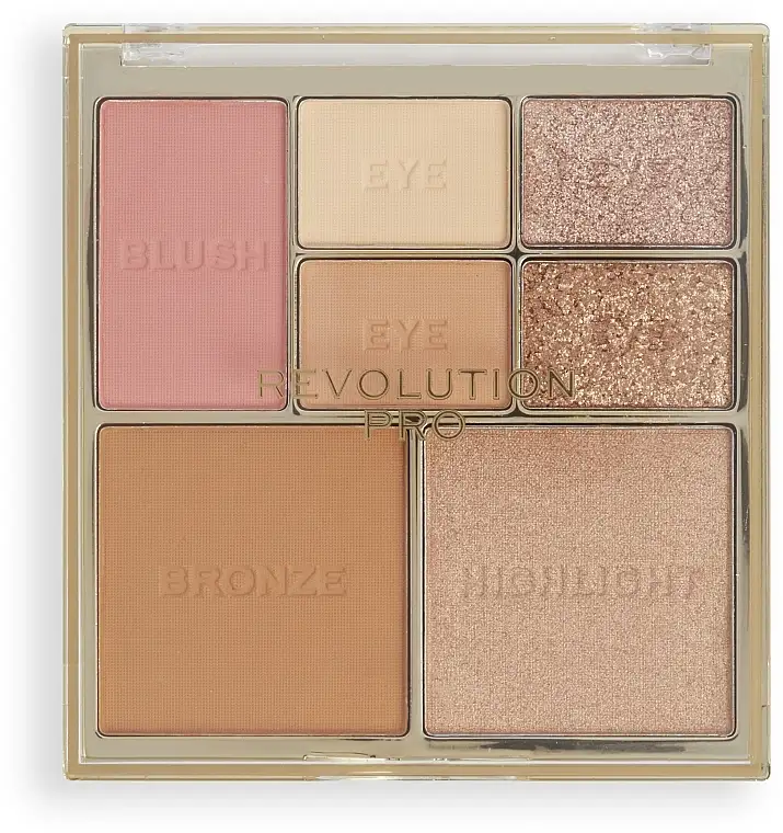 Revolution Pro Ikonisk øje- og kindpalet lys/medium 22320179