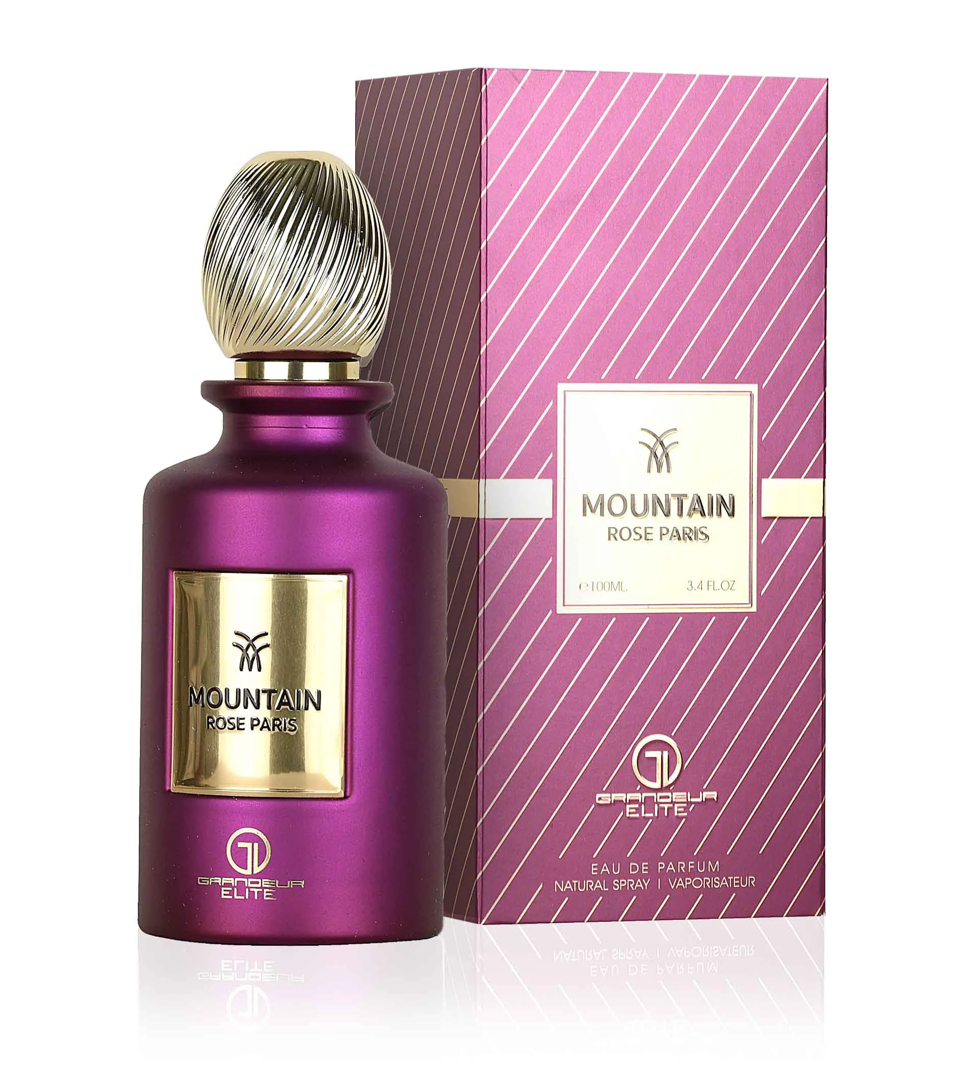 Grandeur Mountain Rose Paris Eau de Parfum til kvinder 100 ml