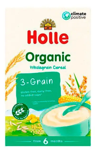 Holle 3-Kornsgrød Ø - 250 g