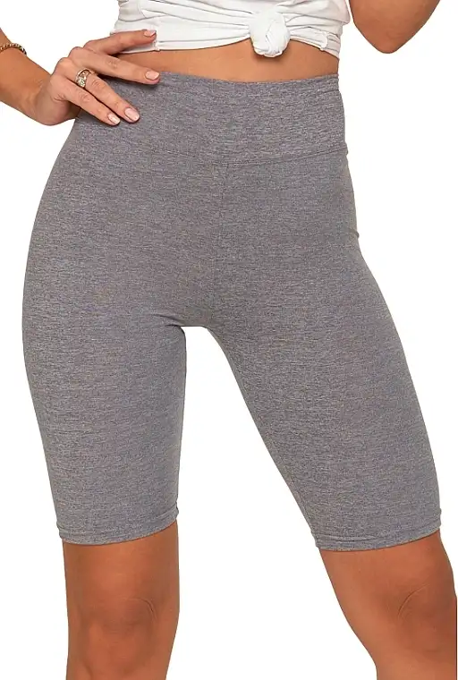 Kvinders cykelshorts, RDL850-018, Graphite melange 53903034