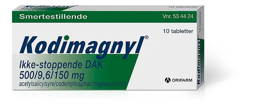 Kodimagnyl ikke-stoppende - 10 tabletter