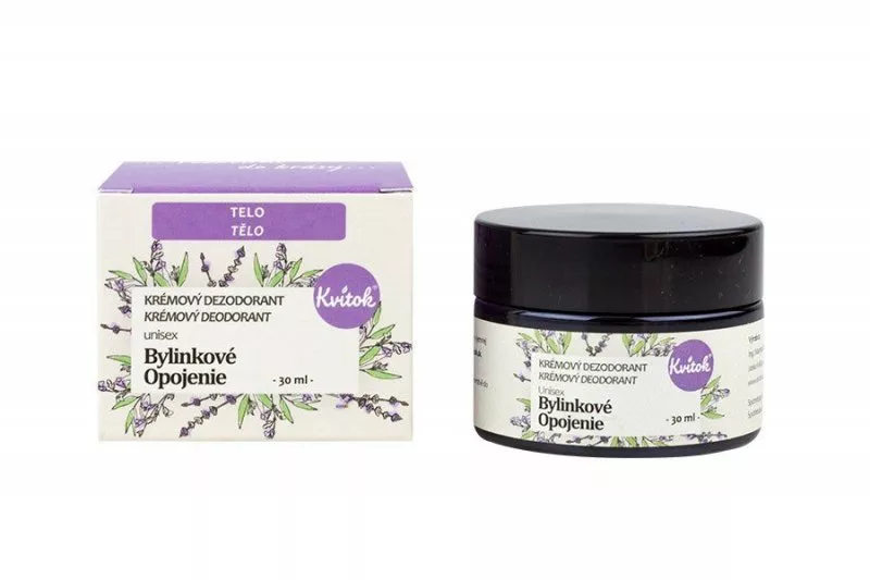 Kvitok Blid cremedeodorant Urteforførelse (30 ml) - velegnet til både kvinder og mænd