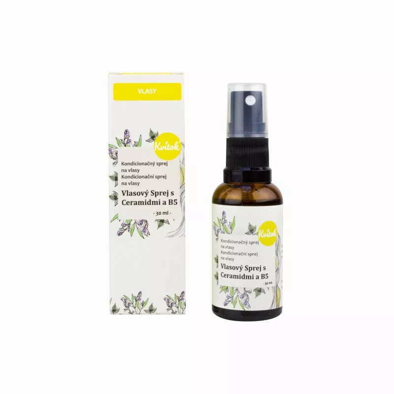 Kvitok Spray til udredning og beskyttelse af hår (30 ml) - med ceramider og provitamin b5