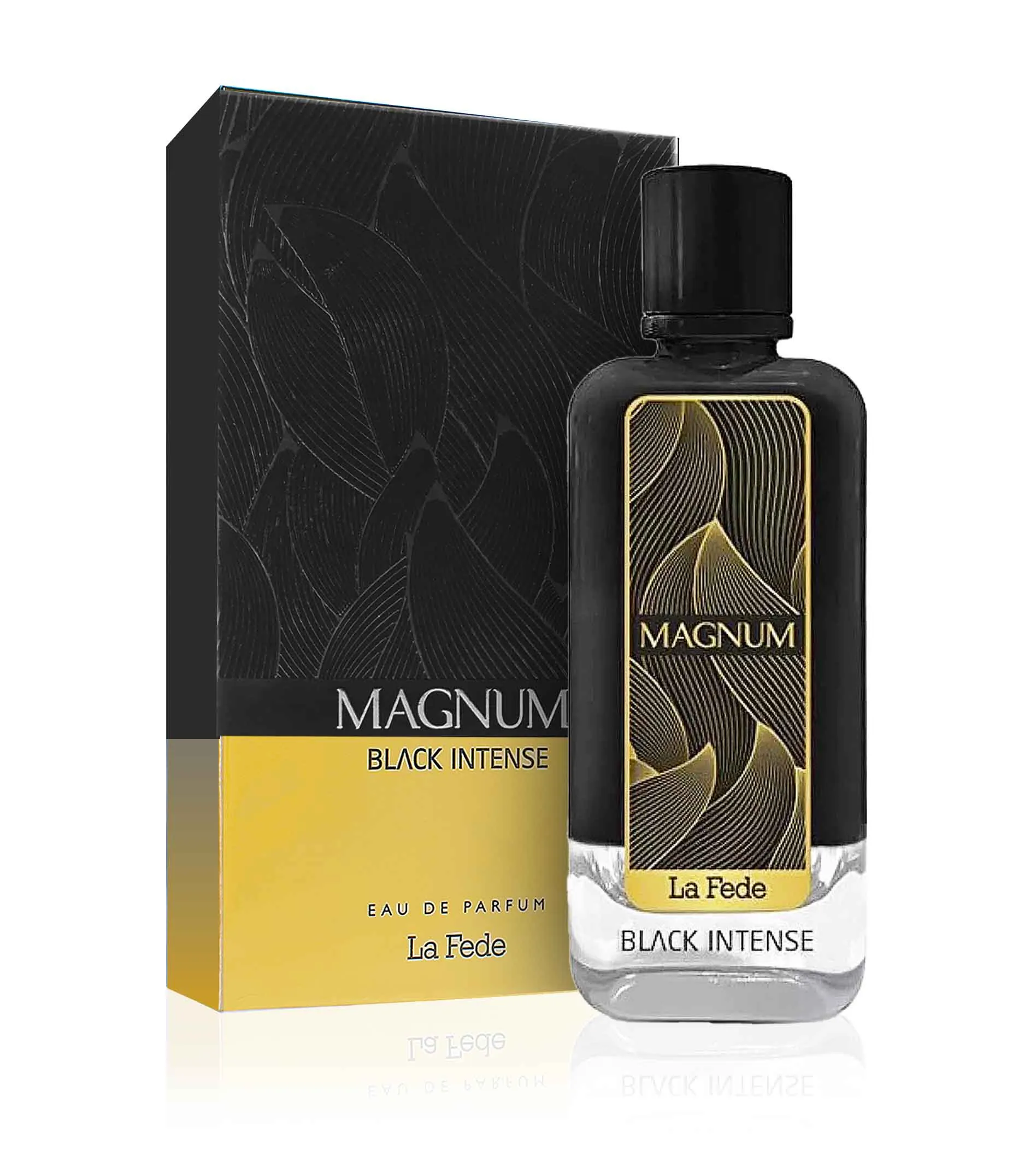 La Fede Magnum Black Intense eau de parfum til mænd 100 ml