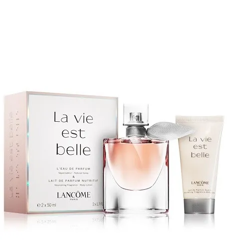 Lancôme La Vie Est Belle gavesæt til kvinder eau de parfum 50 ml + bodylotion 50 ml