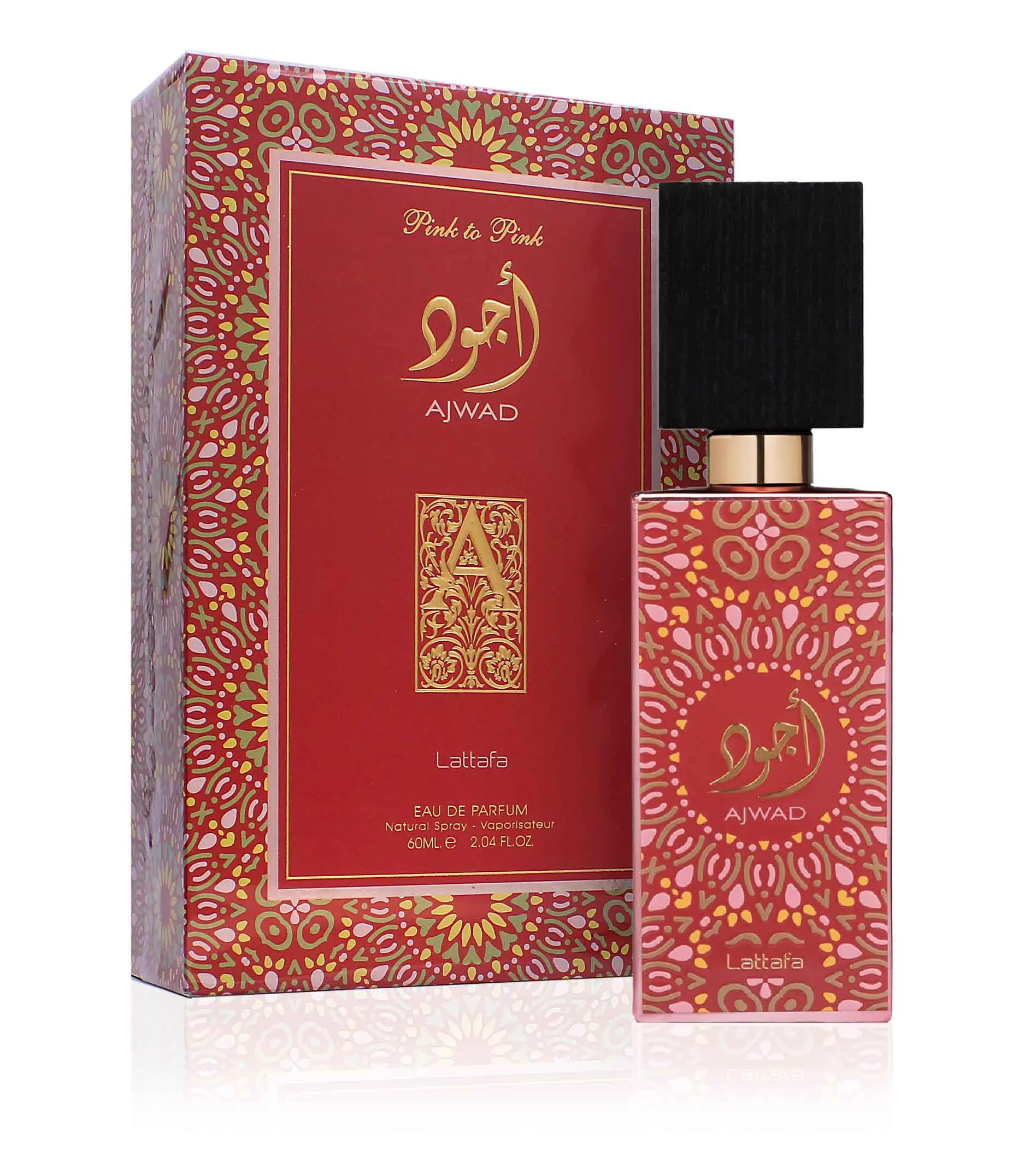Lattafa Ajwad Pink to Pink Eau de Parfum til kvinder 60 ml