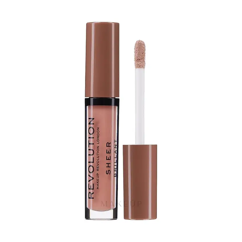 Makeup Revolution Sheer Brillant Lip Gloss 123 Brunch 3ml