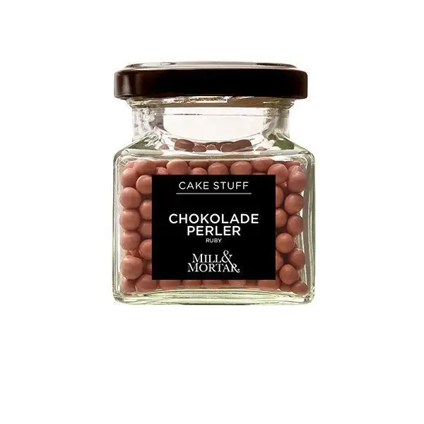 Mill & Mortar Chokolade Perler Ruby - 45 g