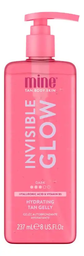 MineTan Invisible Glow Dark Tan Gelly - 237 ml.