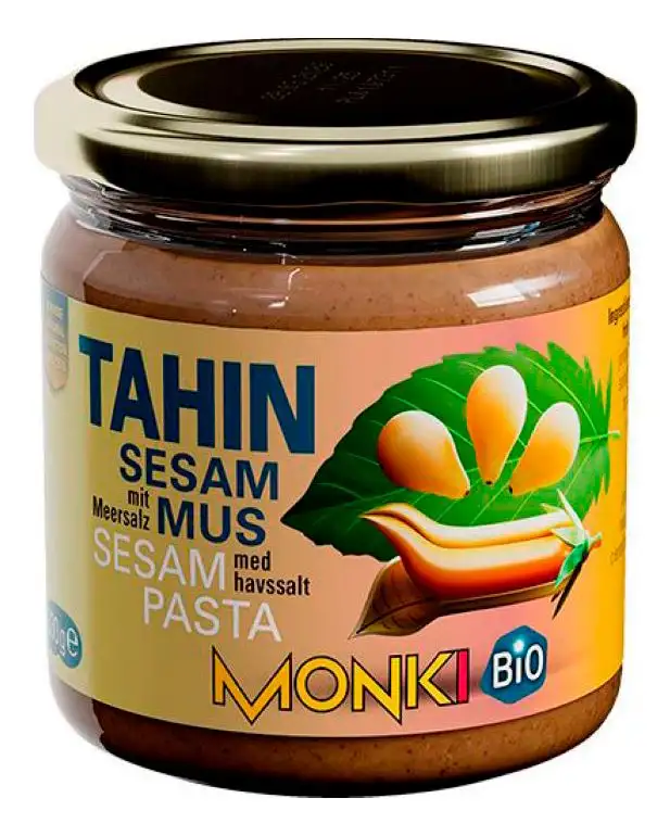 Monki Tahin med salt Ø - 330 g