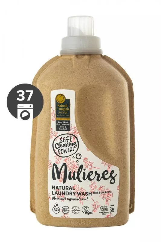 Mulieres Koncentreret vaskegel BIO (1,5 l) - rosenhave