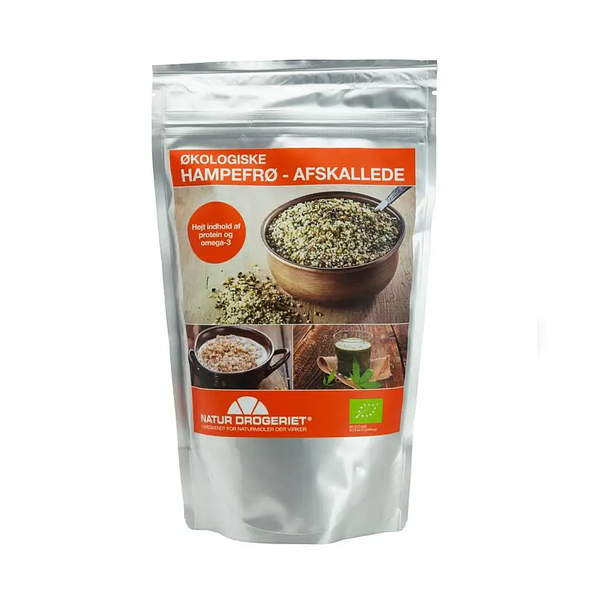 Natur-Drogeriet afskallede Hampefrø Ø - 300 g